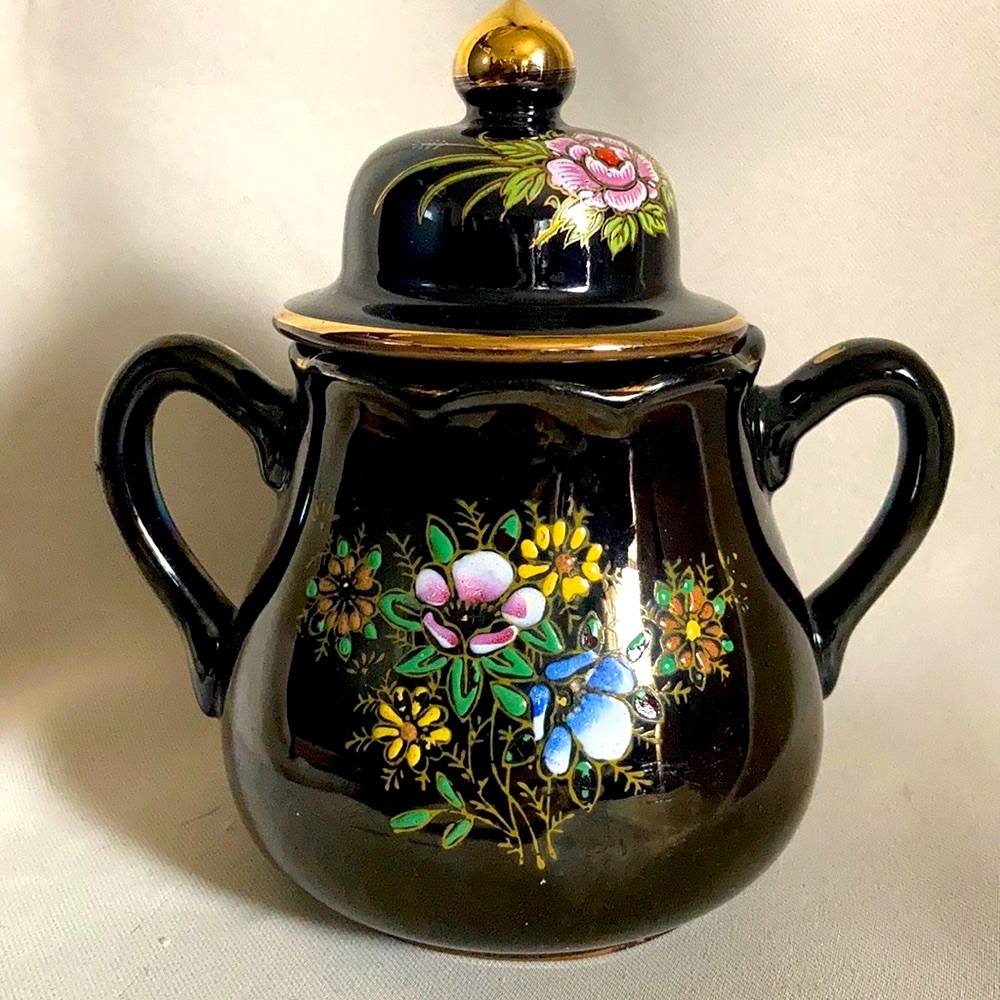 Vintage Japanese Porcelain Jar